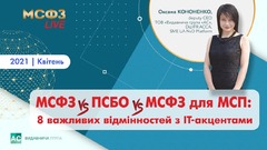 МСФЗ для МСП vs НПСБО vs МСФЗ: 8 важливих відмінностей з IT-акцентами